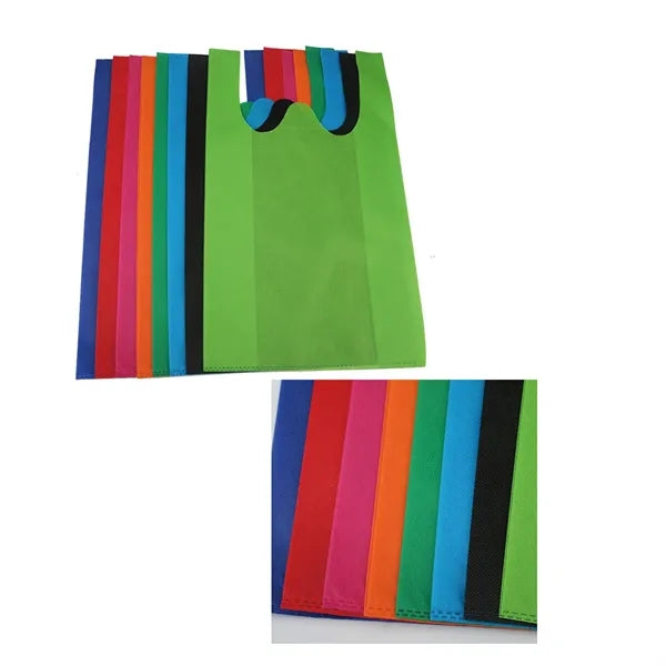 12" x 20" Non-woven Solid Color Vest-style Shopping Bag