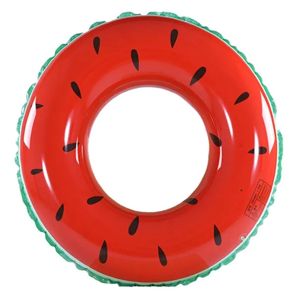 PVC fruit pattern swimming ring