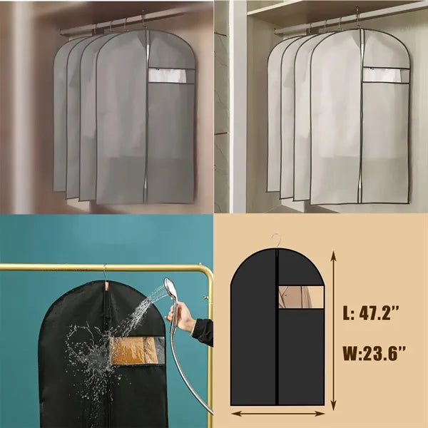Non-Woven Foldable Thickened Garment Dust Cover for Coats