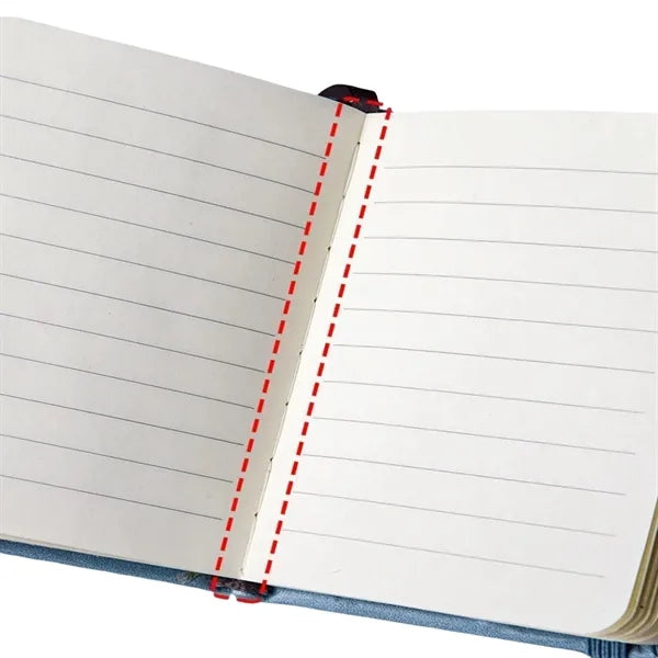 A7 Notebooks Leather Pocket Notepads 200 Pages/100 Sheets