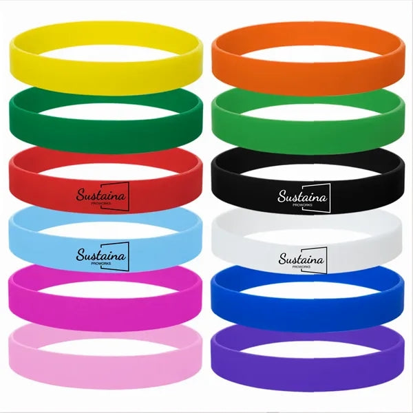Screen Printed Silicone Bracelet