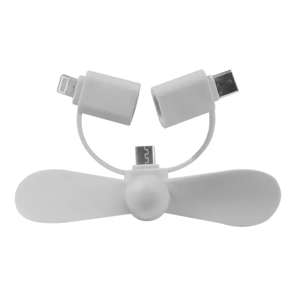 Mini 3-in-1 Portable Phone Fan