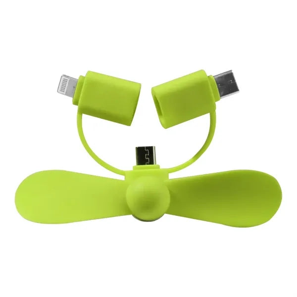 Mini 3-in-1 Portable Phone Fan