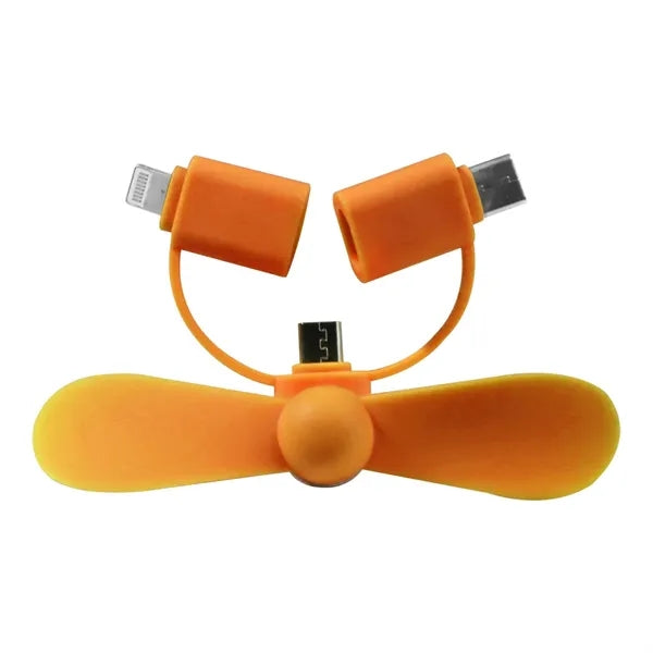 Mini 3-in-1 Portable Phone Fan