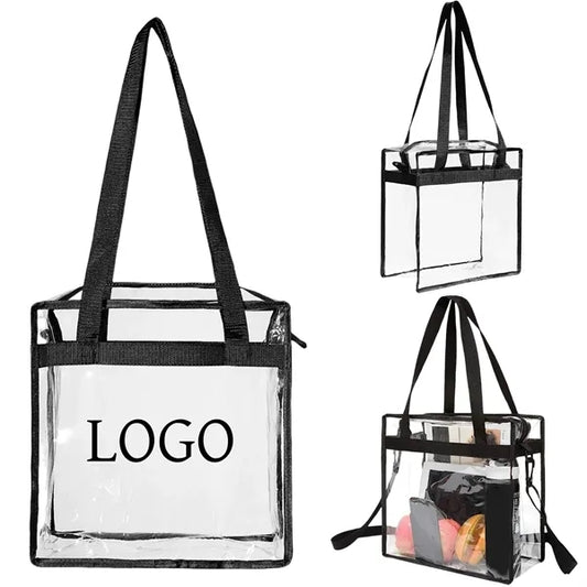Clear Tote Bag With Shoulder Straps