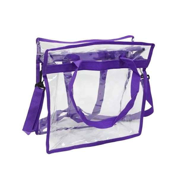 Clear Tote Bag With Shoulder Straps