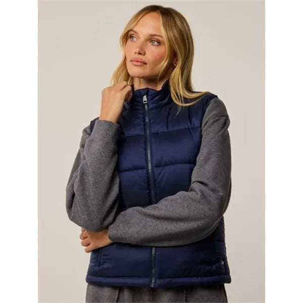 Greyson Women's Aries Diamond Quilted Hybrid Vest