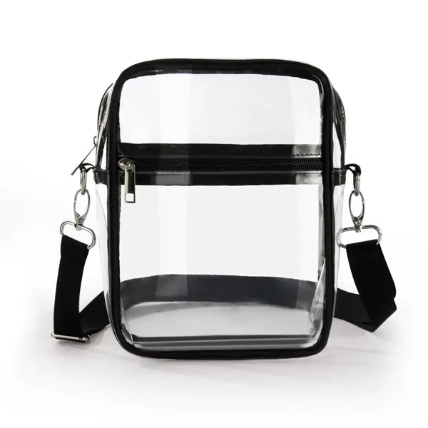 Clear PVC Crossbody Bag