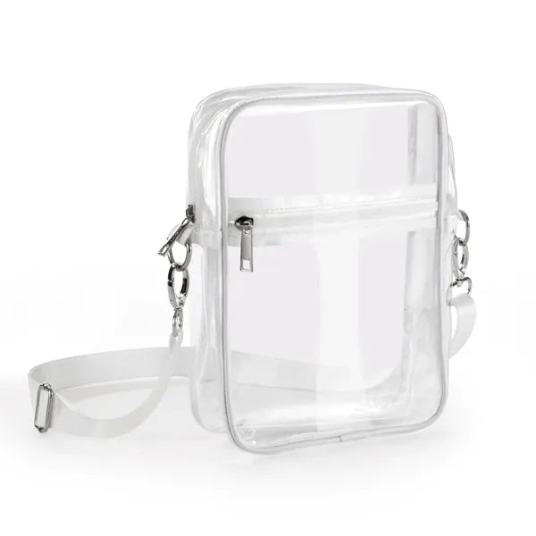 Clear PVC Crossbody Bag