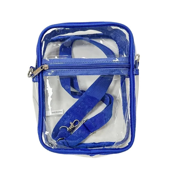 Clear PVC Crossbody Bag