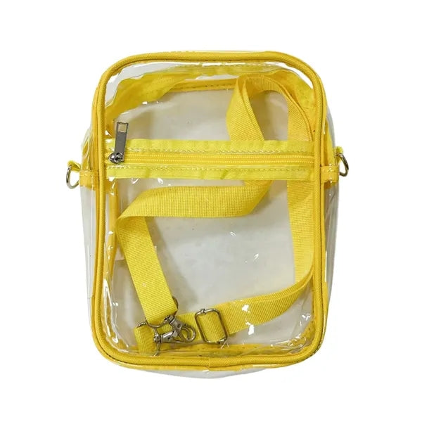 Clear PVC Crossbody Bag