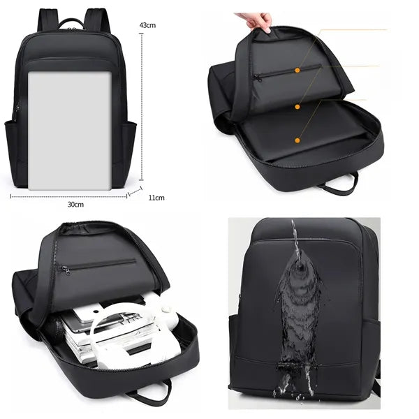 Men's Waterproof Business Backpack for work & travel
