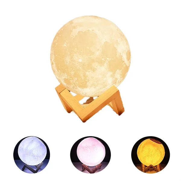 3D Printed Lunar Night Light