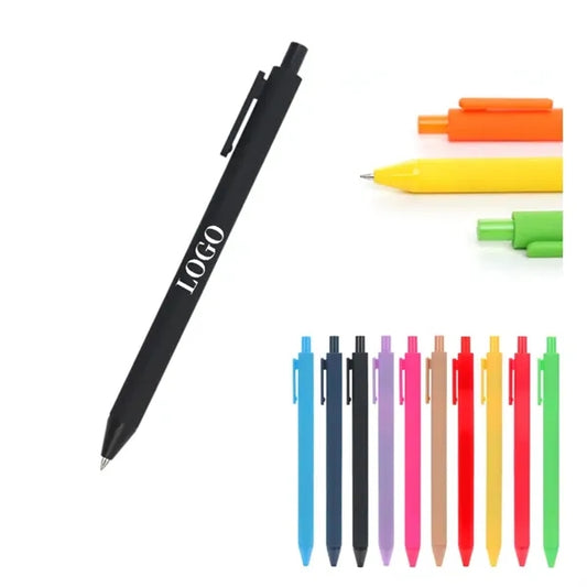 Colorful Vibrant Retractable Ballpoint Ink Pens