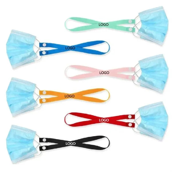 Mask Holder With Snap Button For Kids/Adult