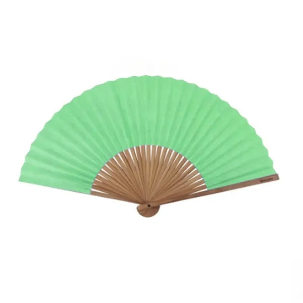 Foldable Chinese Fans With Bamboo Frames