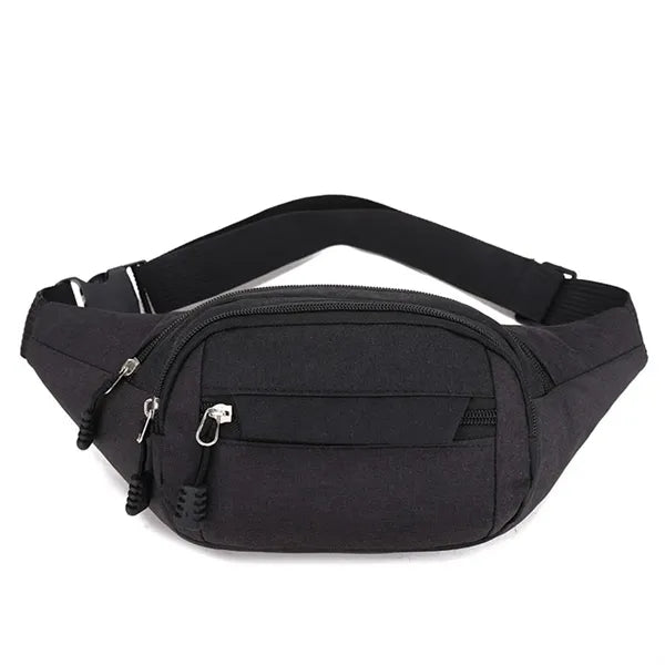 Sports Fanny Pack for Men Women Waist Bag with 3 Pockets
