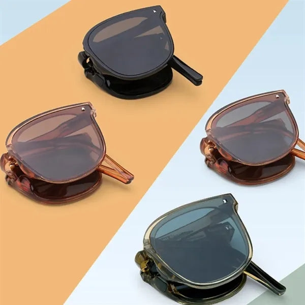 Oversized foldable Large Rectangle UV Protection Sunglasses