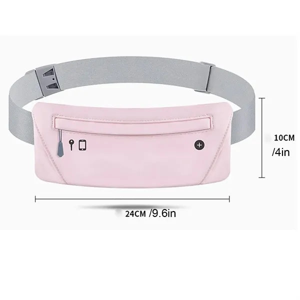 UltraSlim Fanny Waist Pack Water Resistant Bag Holds Phones