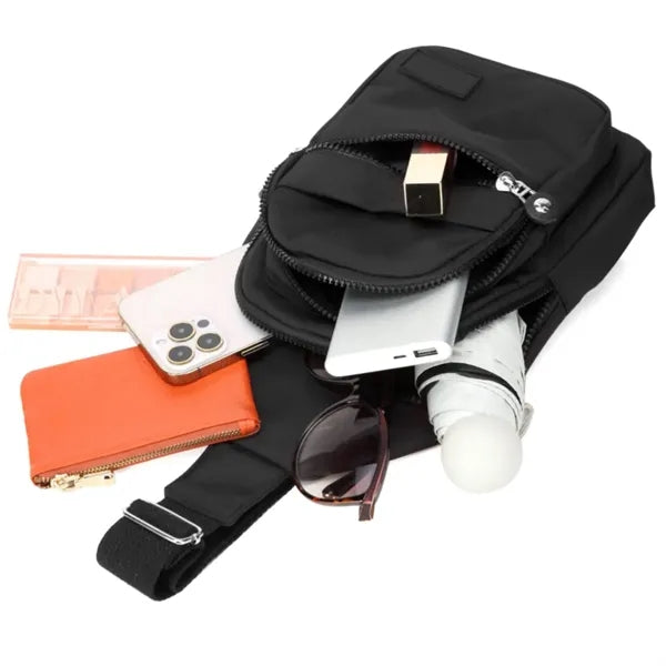 Small Sling Backpack Crossbody Chest Bag Daypack Fanny Pack