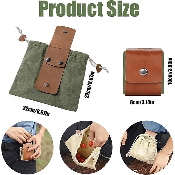 Outdoor Foraging Backpack for Hiking and Camping