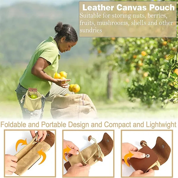 Outdoor Foraging Backpack for Hiking and Camping