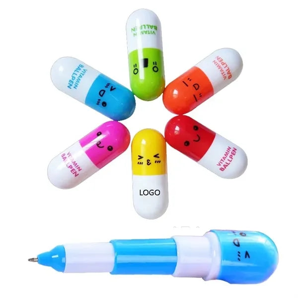 Capsule Retractable Ballpoint Pen