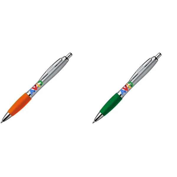 Plastic Press Ballpoint Pen