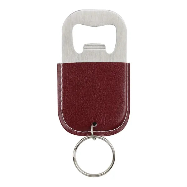 Leather Key Chains With Bottle or Can Opener