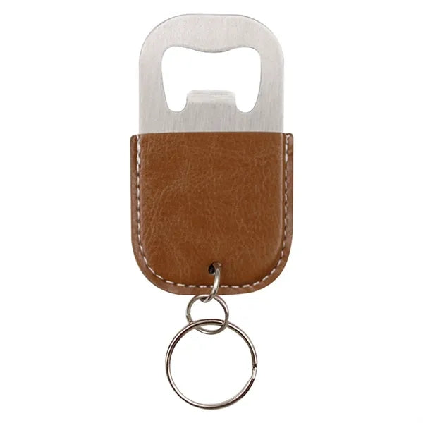 Leather Key Chains With Bottle or Can Opener