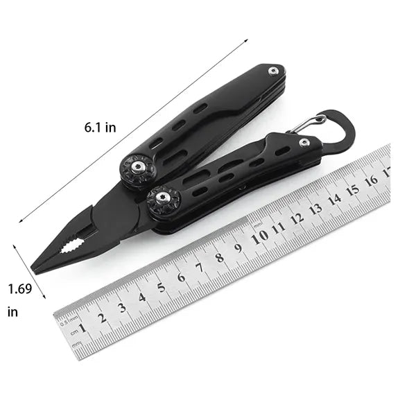 11 In 1 Multitool Stainless Steel Pliers Swiss Army Knife
