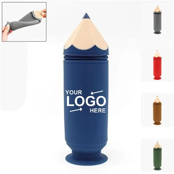 Pencil Shape Pen Holder With Suction Cup