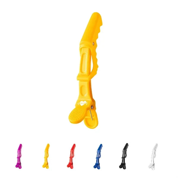 Professional Wide Teeth Alligator Hair Clips