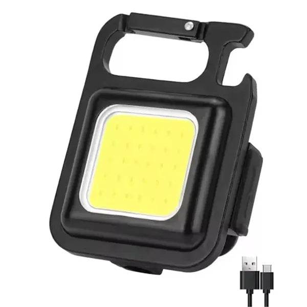 Emergency Light with Folding Bracket Bottle Opener