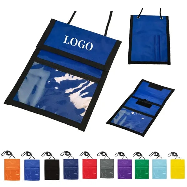 Event Badge Holder Pouch Neck Wallets