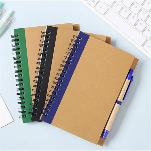 Spiral Notebook with Pen