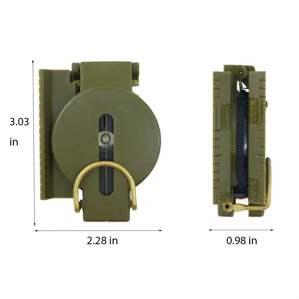 Compass with Luminous Dial Military Grade Waterproof Hiking
