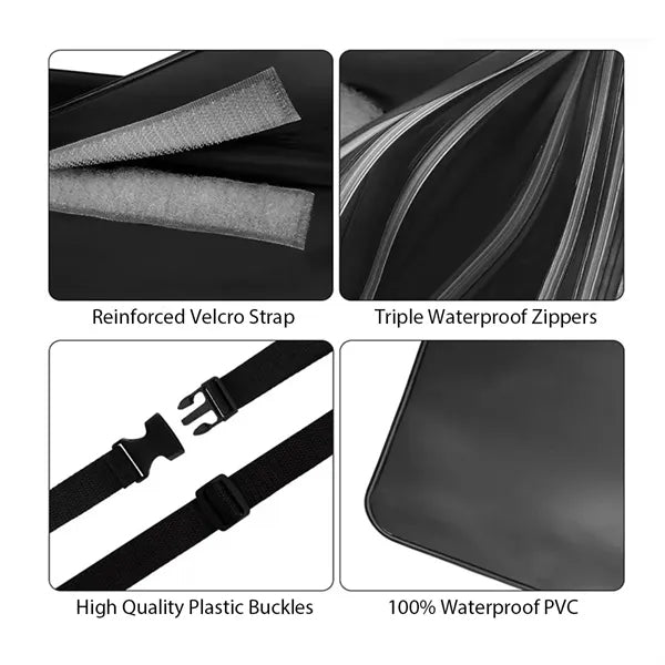 Waterproof Phone Waist Strap Pouch Beach Dry Bag for Travel