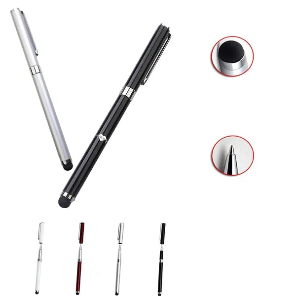 Lightweight Stick Stylus Pen w/Clip