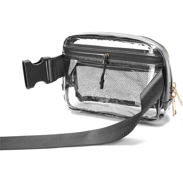 Clear Belt Bag Stadium Approved With Adjustable Strap