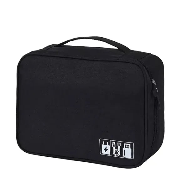 Cationic waterproof data cable storage bag