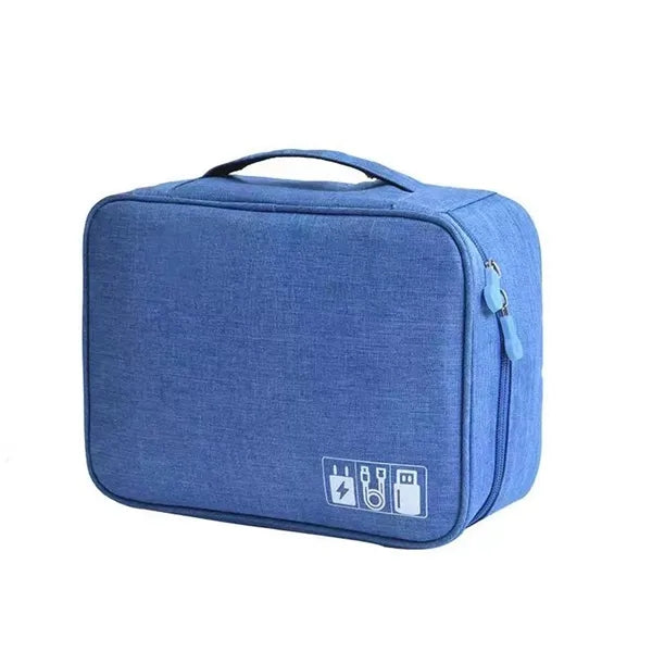 Cationic waterproof data cable storage bag