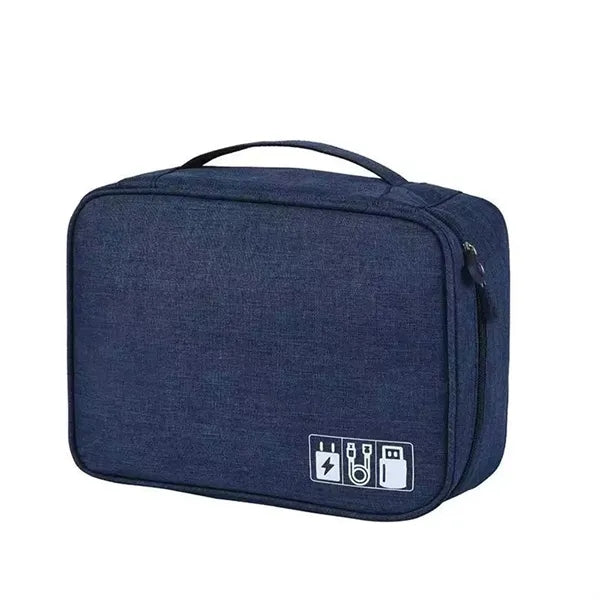 Cationic waterproof data cable storage bag