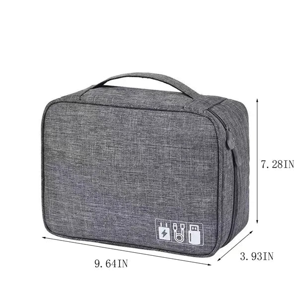 Cationic waterproof data cable storage bag