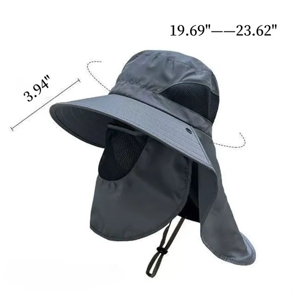 Multi-Function Sun Hats Face-Neck UV Protection Summer