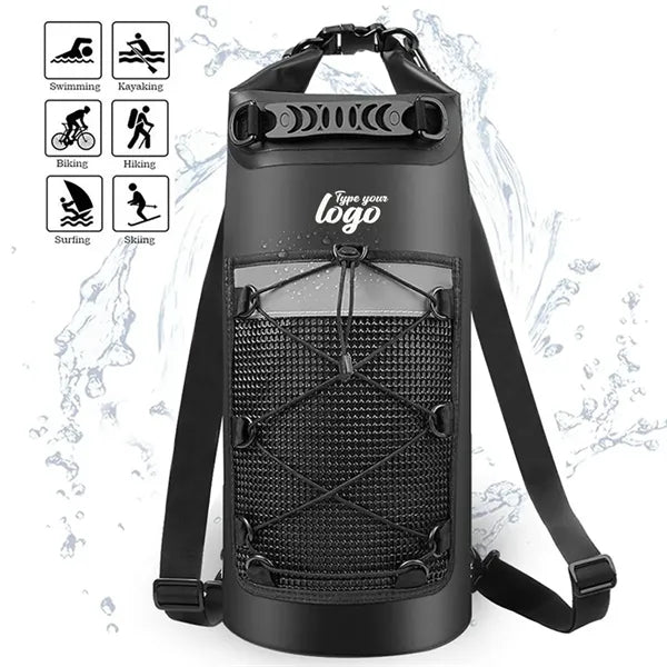 Dry Bag Backpack for Beach Kayaking and Camping Essentials