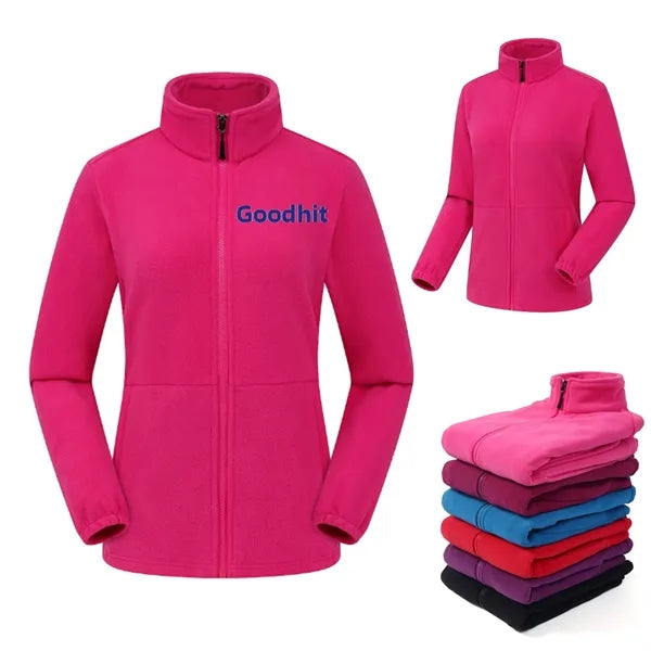Women's Full-Zip Polar Soft Fleece Jacket
