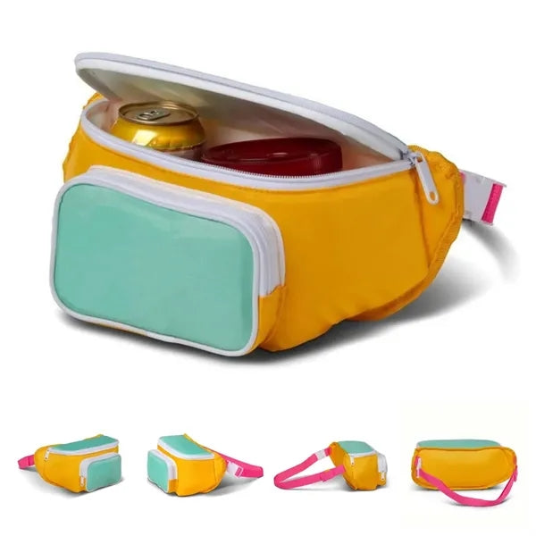 Portable Insulated Cooler Bag Fanny Pack