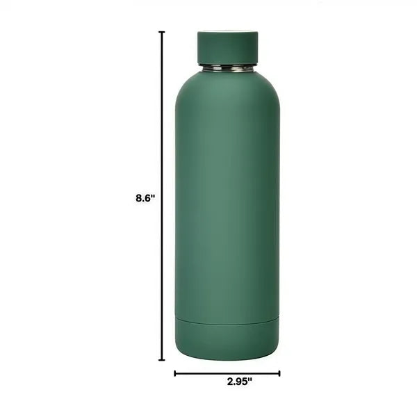 17oz Stainless Steel Insulated Narrow Mouth Sports Water Cup