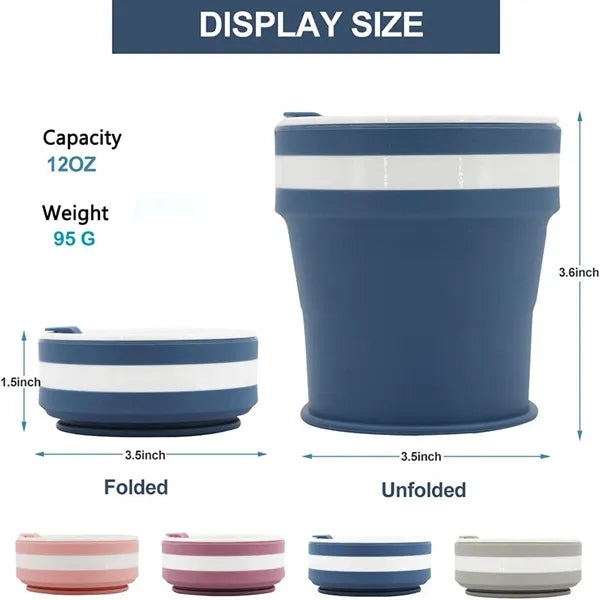 Foldable Silicone Travel Coffee Mug